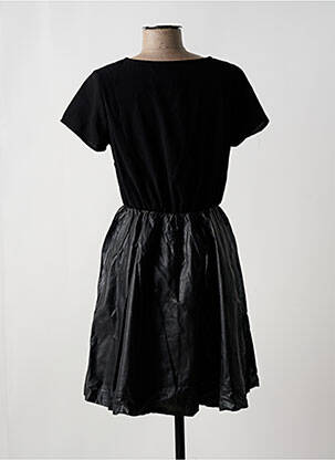 Rochie midi mâneci scurte mâneci scurte negru REDSOUL femeie