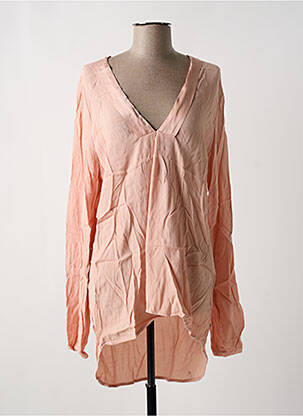 Tunică mâneci lungi roz PLEASE femeie