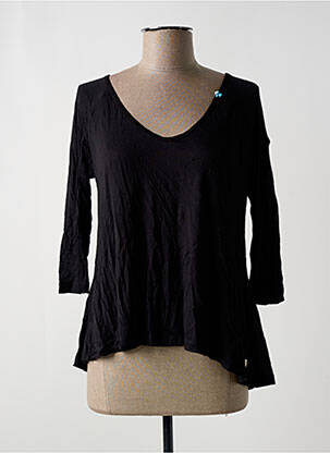Tricou mâneci 3/4 mâneci 3/4 negru DN.SIXTY SEVEN femeie