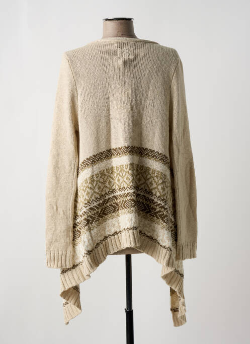 Vestă cu mâneci lungi bej DN.SIXTY SEVEN femeie