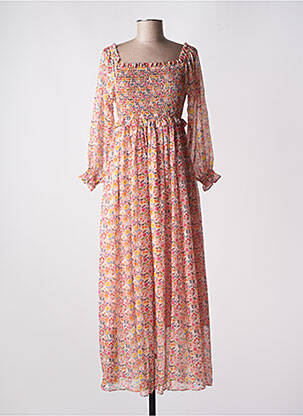 Rochie lungă portocaliu LILI SIDONIO femeie