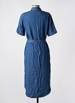 Rochie midi mâneci scurte mâneci scurte albastru ARMEDANGELS femeie