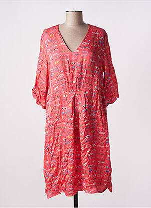 Rochie midi roz BLEU TANGO femeie