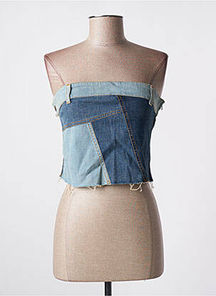 Top albastru FREEMAN T.PORTER femeie