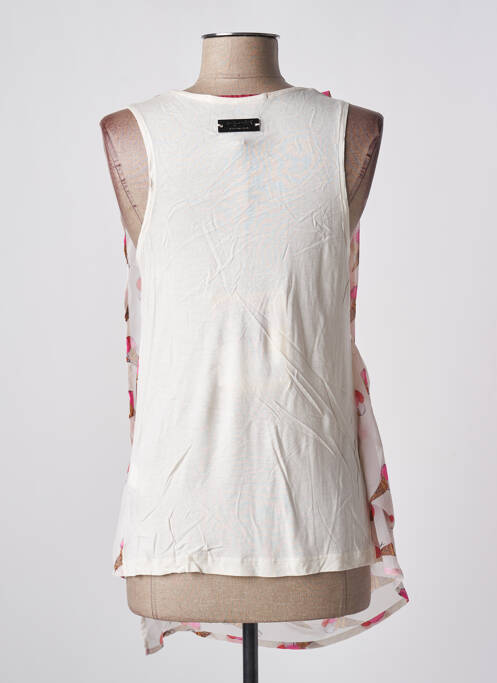 Tunică fără mâneci roz ANDY WARHOL BY PEPE JEANS femeie