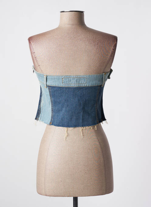 Top albastru FREEMAN T.PORTER femeie