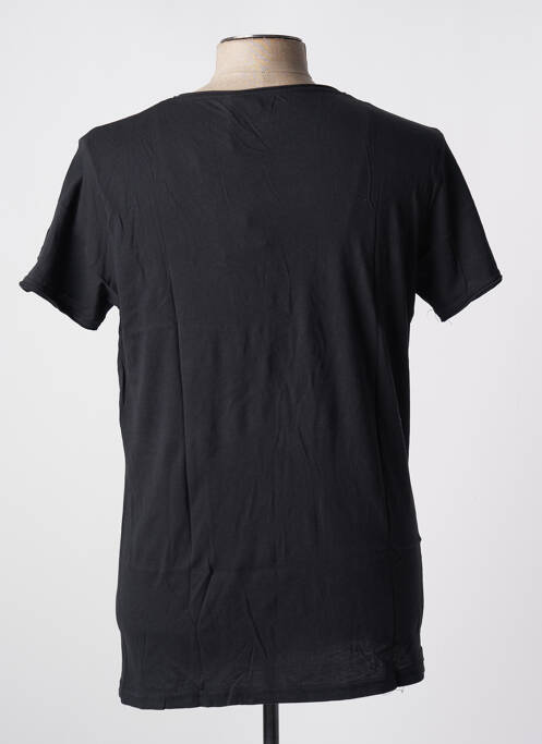 Tricou negru SOLID bărbat
