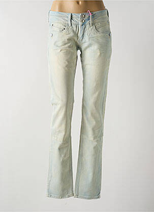 Blugi cu croială slim albastru FREEMAN T.PORTER femeie