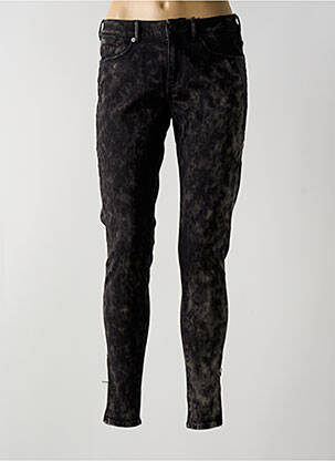 Pantalon slim elasticitate mărime normală negru MAISON SCOTCH femeie