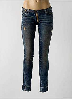 Blugi skinny albastru MET femeie