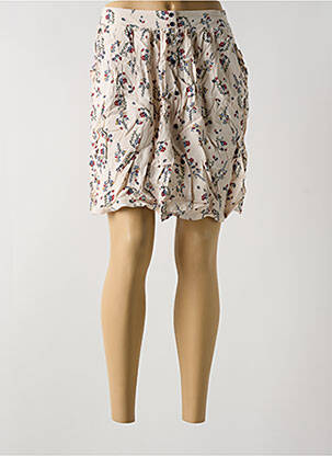 Fustă scurtă bej GRACE & MILA femeie