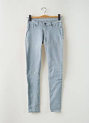 Pantalon slim albastru CHEAP MONDAY femeie