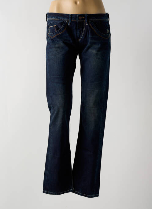 Blugi cu croială slim albastru FIVE PM femeie