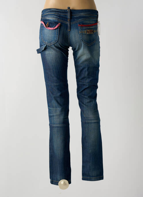 Blugi cu croială slim albastru LTD FORNARINA femeie