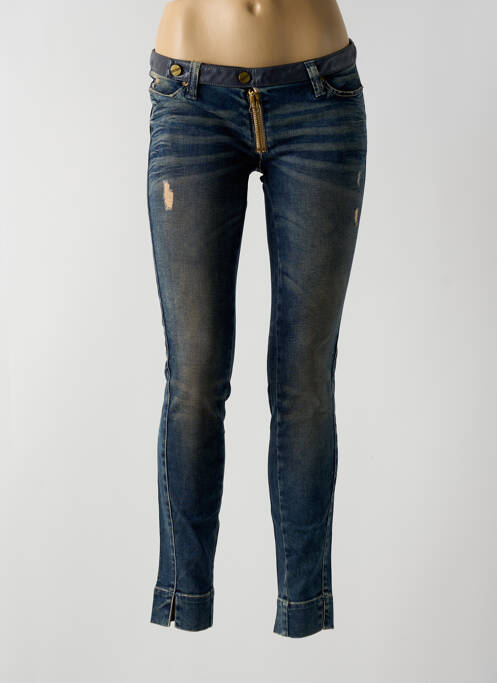 Blugi skinny albastru MET femeie