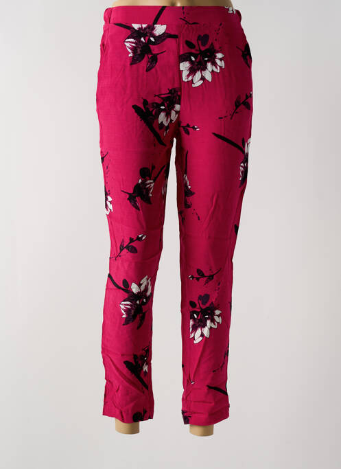 Pantalon drept roz VILA femeie