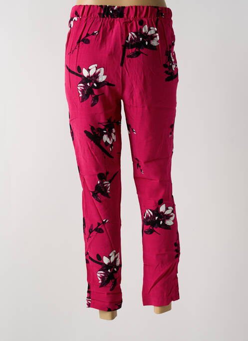 Pantalon drept roz VILA femeie