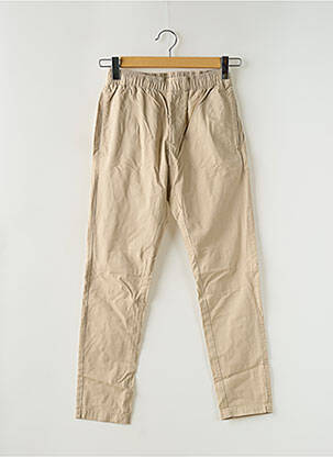 Pantalon chino bej KNOWLEDGE COTTON APPAREL bărbat