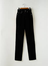 Pantalon slim elasticitate mărime normală negru CIMARRON femeie