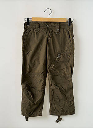 Pantalon trei sferturi verde FREEMAN T.PORTER femeie
