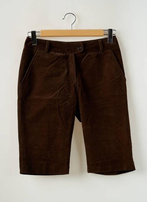 Bermudă maro YUMI.MAZAO femeie