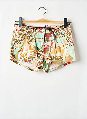 Șort elasticitate verde SCOTCH & SODA fată