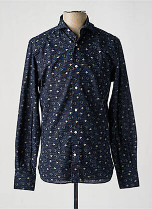 Cămașă cu mâneci lungi albastru A.B.C.L bărbat