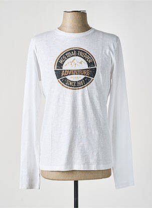 Tricou alb MCS bărbat