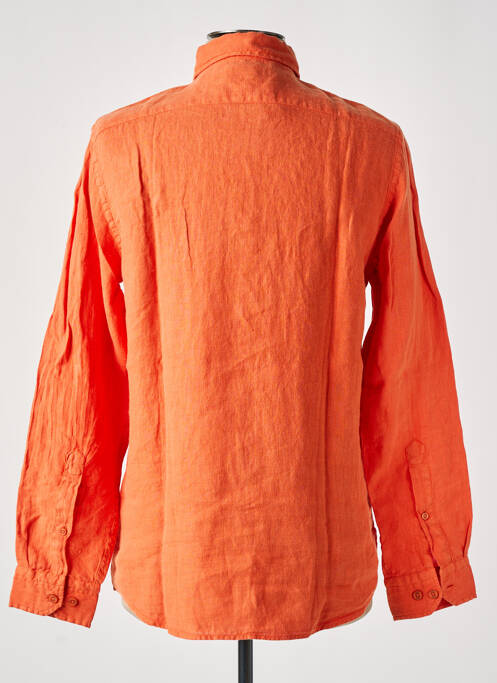 Cămașă cu mâneci lungi portocaliu deschis MCS bărbat