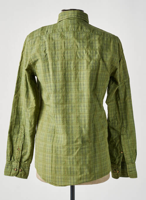 Cămașă cu mâneci lungi verde MCS bărbat