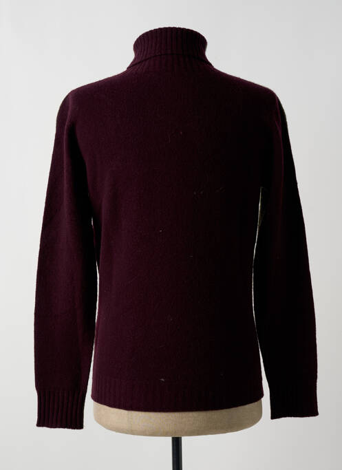 Pulover cu guler înalt verde BOB bărbat