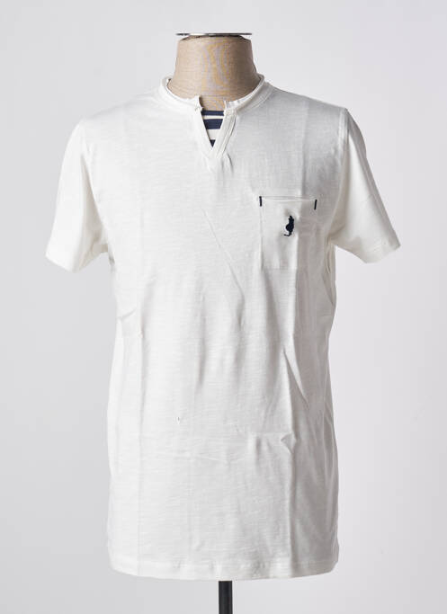 Tricou alb MCS bărbat