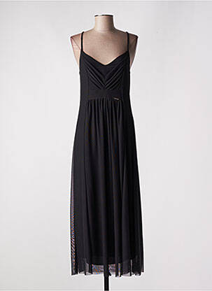 Rochie lungă negru MALOKA femeie