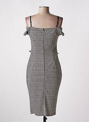 Rochie midi mâneci scurte mâneci scurte negru RINASCIMENTO femeie