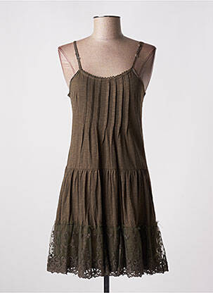 Rochie scurtă verde CARLING femeie