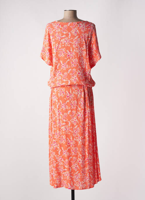 Rochie lungă portocaliu ÉTYMOLOGIE femeie