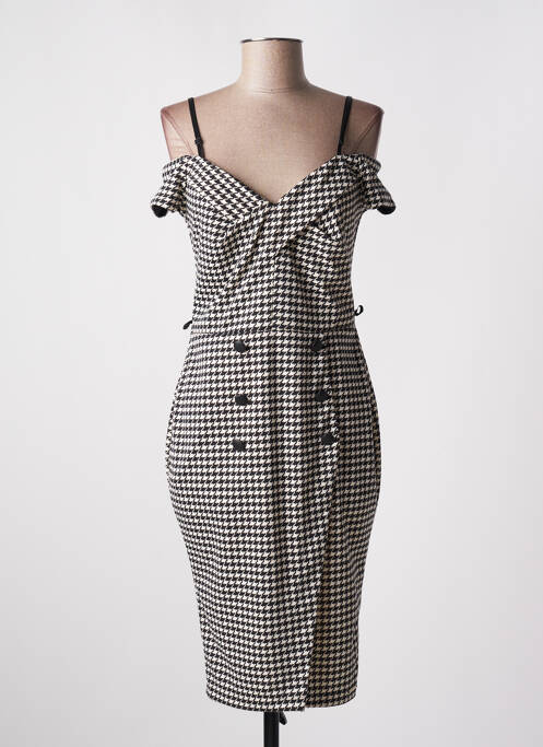 Rochie midi negru RINASCIMENTO femeie