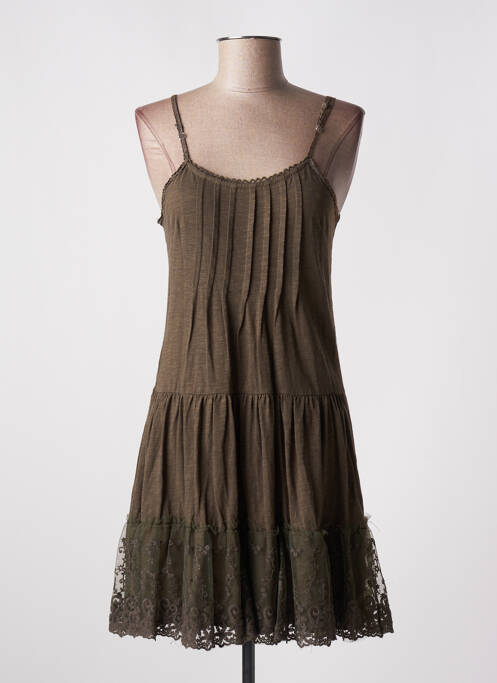 Rochie scurtă verde CARLING femeie