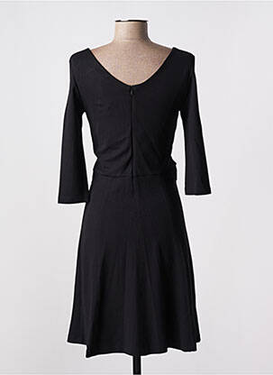 Rochie midi mâneci lungi mâneci lungi negru YERSE femeie