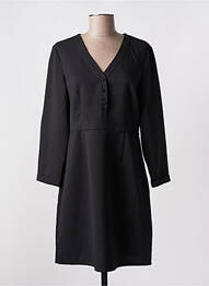 Rochie midi mâneci lungi mâneci lungi negru VERO MODA femme