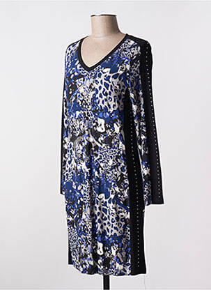 Rochie midi albastru MALOKA femeie