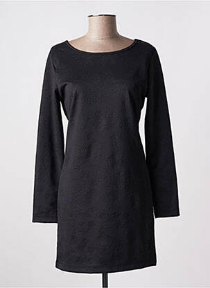 Rochie scurtă mâneci lungi mâneci lungi negru COQUELICOT femeie