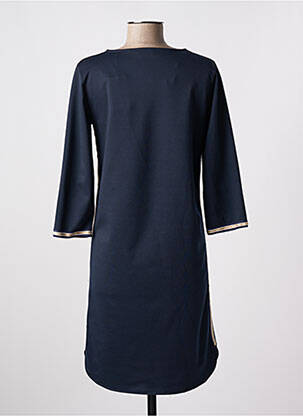 Rochie scurtă mâneci 3/4 mâneci 3/4 albastru C'EST BEAU LA VIE femeie