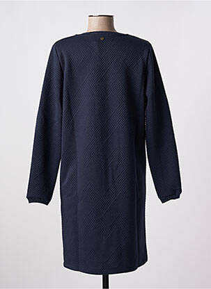 Rochie midi mâneci lungi mâneci lungi albastru ÉTYMOLOGIE femeie