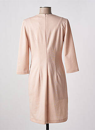 Rochie midi mâneci 3/4 mâneci 3/4 roz RINASCIMENTO femeie
