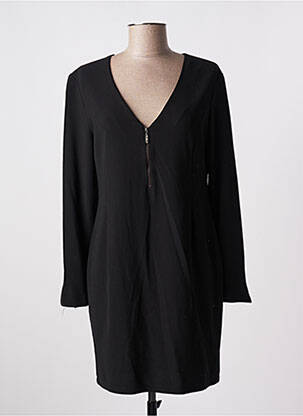 Rochie scurtă mâneci lungi mâneci lungi negru VIRGINIA HILL femeie
