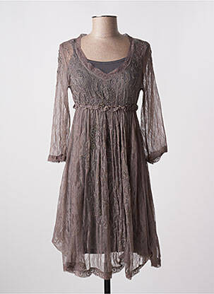 Rochie midi gri CREAM femeie