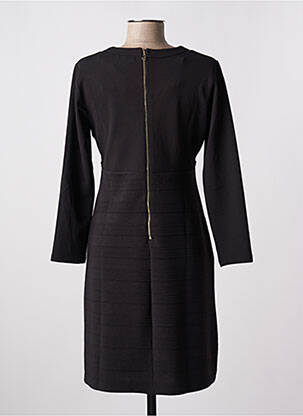 Rochie midi mâneci lungi mâneci lungi negru JUS D'ORANGE femeie