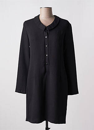 Rochie scurtă mâneci lungi mâneci lungi negru VIRGINIA HILL femeie