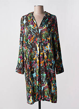 Rochie midi verde MALOKA femeie